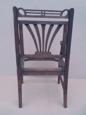 Реставрация антикварного кресла конца 19 век
