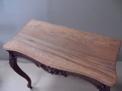 Реставрация антикварного орехового стола