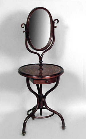 столик с зеркалом "Тонет" 19 век
