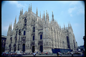 Миланский собор в стиле готика
